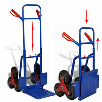 Chariot à 3 roues HT1826 de qualité supérieure pour monter les escaliers, chariot robuste