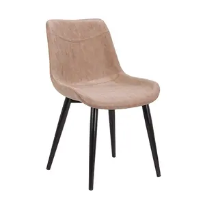 YB-1005 Unique Design PU Leather Single Furniture Leisure modern dining chair