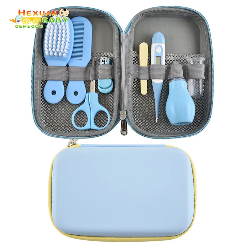 Popular bebê conjunto de cuidados de saúde, kits de ferramentas portáteis, aliciamento fácil, mini kit de clipe para unhas, cuidados com o bebê