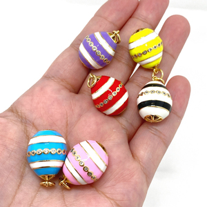 <span class=keywords><strong>Collar</strong></span> con Colgante de Huevo Fabergé Vintage Esmaltado - Product Image 6