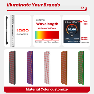 جهاز العلاج بالضوء الأحمر IDEARED RTL450MAX-T بخمسة أطوال موجية، جهاز علاج بالأشعة تحت الحمراء LED، لوحة علاج بالضوء الأحمر للاستخدام المنزلي - Product Image 4