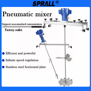 Пневматический смеситель с баком, 50 60 100 галлонов - Product Image 3