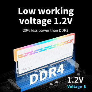 Vendite calde personalizzate <span class=keywords><strong>Led</strong></span> Rgb 2666mhz Ram <span class=keywords><strong>Ddr4</strong></span> 16 Gb 8gb di memoria Ram per Computer Desktop - Product Image 2