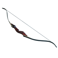 2023 GEDENG Tir À L'arc Puissant Fiber De Verre Feuilleté Membre 56 "Bois Chasse Takedown Tir À L'arc Arc Classique