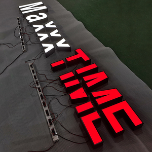 Letrero Luminoso LED 3D Personalizado Súper Brillante para Tiendas Minoristas, Letrero Publicitario Resistente al Agua para Exteriores - Product Image 5