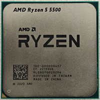 AMD Baru Original untuk R5 5500 5600 5600X 5600G R7 5700X3D R9 5900X 5950X AM4 CPU Desktop AMD Seri 5000