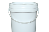 Usine Wholesale1L 3L 5L 10L 12L 15L 18L 20L 25L Seau en plastique pour l'emballage de seau en plastique