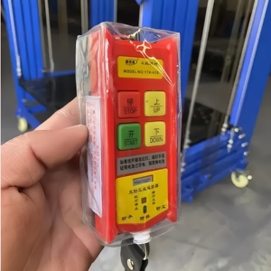 İnşaat İçin Özelleştirilmiş Çinko Kaplama Mobil Elektrikli İskele 6M Katlanabilir İskele Merdiveni Elektrikli Vinç - Product Image 5