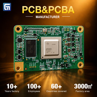 Solution EMS complète pour BGA PCBA haute densité, module informatique industriel 4.0 embarqué à 10 couches, production SMT de matériel logique ARM personnalisé