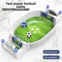 Table de baby-foot double en plastique pour enfants, jeu de société éducatif interactif parent-enfant, jouet pour garçons de 3 à 6 ans YS-B01