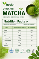 Extrait de Plantes Matcha Vanille en Poudre – Mélange Premium Thé Vert & Vanille – Préparation Instantanée pour Latte, Smoothie, Pâtisserie – OEM ODM
