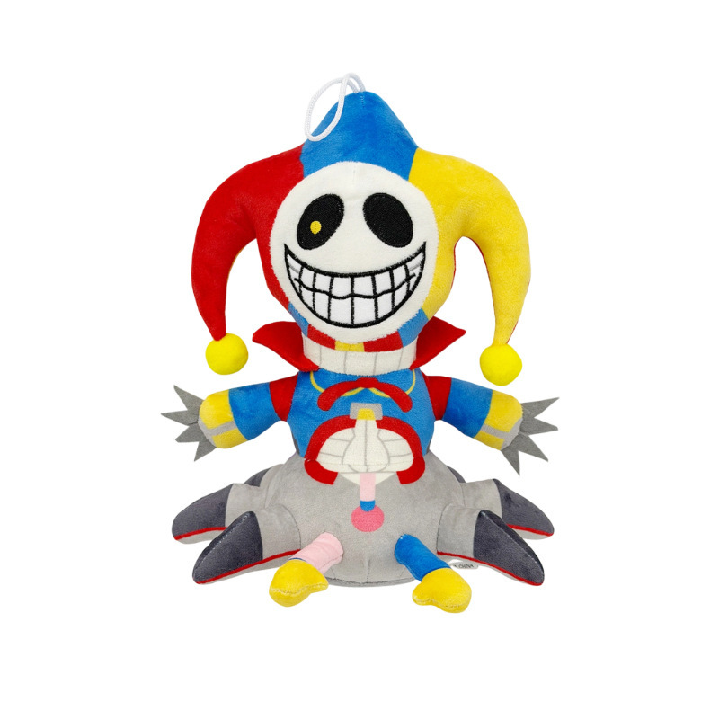 Clown aux pattes grises avec corde