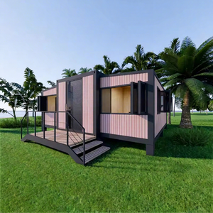 Casa Prefabricada de 40 Pies, 3 Dormitorios, Moderna, de Lujo, Expandible, Desmontable, Tipo Contenedor, Villa Prefabricada - Product Image 1
