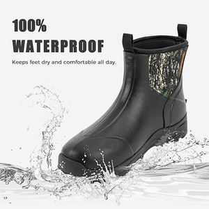 Bottes de pluie unisexes TOPIND en néoprène imperméable, portables, durables et sécuritaires pour la pêche et la <span class=keywords><strong>chasse</strong></span> - Product Image 5