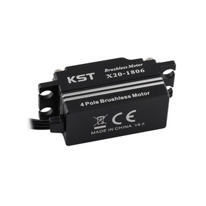 Motor sin escobillas de engranaje de Metal Digital de bajo perfil KST original de 18Kgf.cm 0.06sec para coche teledirigido, barco - Product Image 5