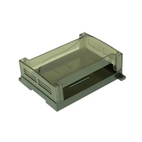 Boîtier de contrôle industriel ABS transparent Rail Din boîte de PLC électrique panneau de commande boîtier en plastique PLC 150*97*42mm CIC238