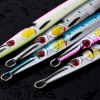 Jigging Pro 3D Coating 40g 60g 80g 100g 150g Long Cast Needle Jig Leurre de pêche métallique pour jigging vertical en eau salée