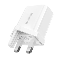 Chargeur BOROFONE BA57B Easy Speed à port unique PD20W (Royaume-Uni)