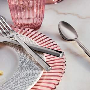 Assiette de présentation ronde en verre écologique réutilisable de 13 pouces, motif végétal, rose, décoration de fête - Product Image 3