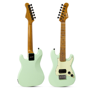 Chitarra Elettrica Junior da 30 Pollici per Bambini, Corpo in Legno di Pioppo Torrefatto Opaco, Doppi Pickup Humbucker, Chitarra di Piccole Dimensioni, Vendita all'Ingrosso dalla Fabbrica - Product Image 4