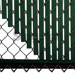 4ft 5ft 6ft 8ft Hdpe Pds Decorative Privacy Winged Ridged Fence Slats For Chain Link Fence