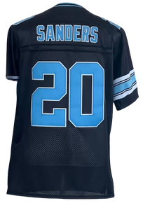 Vintage Retro 20 Barry Sanders Top Quality Lance EUA América Costurado Futebol Americano Jersey - Product Image 2