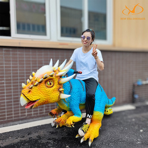 Nhà máy công viên chủ đề trực tiếp cưỡi khủng long cơ khí hoạt hình điện - Product Image 4