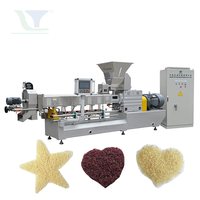 Riz de pomme de terre fécule de pomme de terre Ligne de production de riz Riz enrichi Machine d'extrudeuse de konjac nutritionnelle