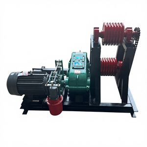 כננת חבל פלדה במהירות גבוהה JK1T במשקל טון אחד עם מנוע חשמלי ושלט רחוק להרמת/משיכת כלי רכב/סירות להנדסה - Product Image 4