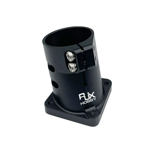 RJXHOBBY RJX 25mm Angled Aluminum Landing Gear Mount Carbon Tube <b>Clamp</b> Connector for Agricultural Plant Protection Drone <b>Frame</b> - Product Image 1