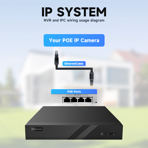 OEM 8ch 1SATA 울트라 H.265 4K VCA NVR 수신 대역폭 64mbps 네트워크 비디오 레코더 - Product Image 6