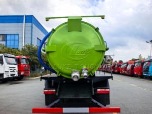 Hot Sale Dongfeng D9 Sewage Vacuum Tanker, 10CBM Tank Body, Carbon Steel & Stainless Steel Available,Manufacturer Direct Export - Product Image 6