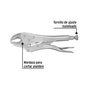 Master con pinze a pressione 48 unità 10 'mascella diritta, Pretul - Product Image 2