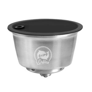 ICafilas in acciaio inox riutilizzabili capsule ricaricabili per caffè filtri con cucchiaio per Dolci Gusto Gen - Product Image 3