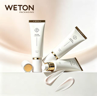Tube en plastique vide WETON personnalisé de 30 mm de diamètre, 30 ml, pour essence, crème solaire, fond de teint liquide, base de maquillage, crème tonifiante