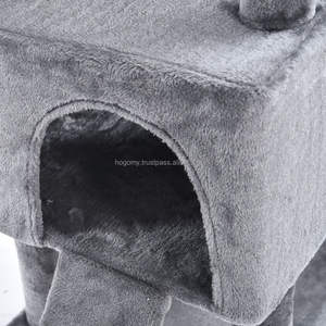 ต้นไม้ปีนป่ายสำหรับแมวขนาดใหญ่ 4+ ชั้น พร้อมที่ลับเล็บ ดีไซน์รักษ์โลก - Product Image 4