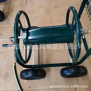 Enrouleur de tuyau d'arrosage Qingdao Litet Metal, 4 roues, métal, autoportant, pour arrosage extérieur - Product Image 4