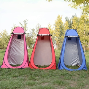 <span class=keywords><strong>Tente</strong></span> de douche portable escamotable, imperméable, pour camping, plage, randonnée, idéale comme cabine de change ou toilettes extérieures - Product Image 3