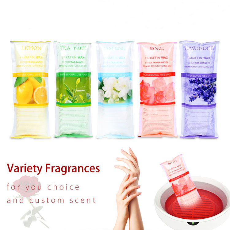 Бледно-лиловый отбеливающий увлажняющий крем для ног уход за кожей рук Парафин гидромассажная Ванна парафин воск для глубоко увлажняет и защищает