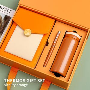 Customizable Business Notebook Journal Planner Gift Set With <b>Pen</b> Bottle Aesthetic Office Stationery For Weddings Wholesale - Product Image 3