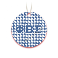 Nouveau désodorisant de voiture ZPB Zeta Phi Beta, design lettres grecques, décoration intérieure de voiture, désodorisant