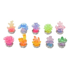 Planta Marina Artificial Bonsái Miniatura 3D de Resina Plástica para Decoración de Acuarios, Ecológica, Set de Joyería DIY - Product Image 1