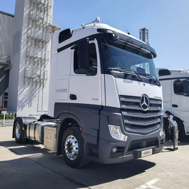 2023 Top Selling Well-known Brand Reliable Sea Freight Delivery Benz Actros 4x2 0km Used Tractor Truck