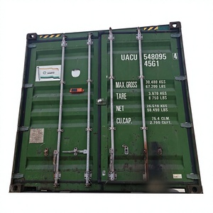 Affordable Used 40HQ Dry Shipping <b>Container</b>, Fully Inspected Sturdy Cargo Box for International Export Logistics - Product Image 1