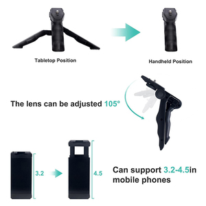 Bộ dụng cụ phát trực tiếp điện thoại di động AY49, giá đỡ đèn LED, gậy selfie, chân máy ba chân kèm micro, bộ dụng cụ quay vlog, chụp ảnh - Product Image 5