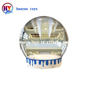 Quả cầu tuyết bơm hơi sang trọng, thân thiện với môi trường, kiểu dáng cổ điển 3m của nhà máy Trung Quốc, có tuyết rơi cho tiệc Giáng sinh - Product Image 2