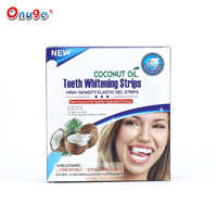 Tiras de gel blanqueador dental de primera generación Onuge con fórmula HP, productos dentales para blanquear los dientes