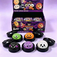 Nouveau jouet compressible en plastique, doux et mignon, à thème Halloween, en forme de pain fantôme/gelée, adapté aux enfants de 14 ans et plus