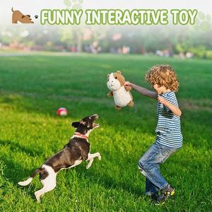 Juguete de Peluche Duradero con Sonido para Perros de la Serie Titan Gnaw de AFP, Juguete Masticable Interactivo con Forma de Animal Grande - Product Image 6