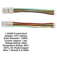 Connecteur RJ45 8P8C personnalisé, connecteur Ethernet RJ45 Cat5 Cat6 pour câblage réseau